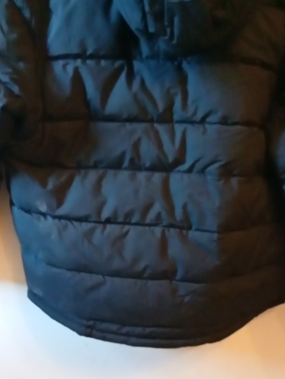 Carhartt Rain Defender Black Quilted Hooded Puffer Coat Womens - Picture 2 of 11